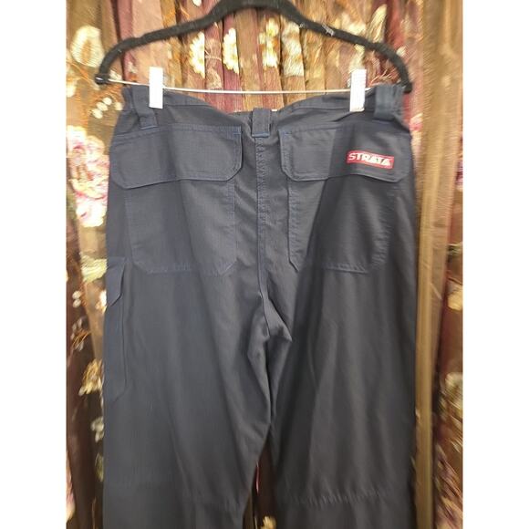 Strata Blue SFX276 Fire Resistant Reflective Leg Pants Mens Size 32 Short - Picture 11 of 13